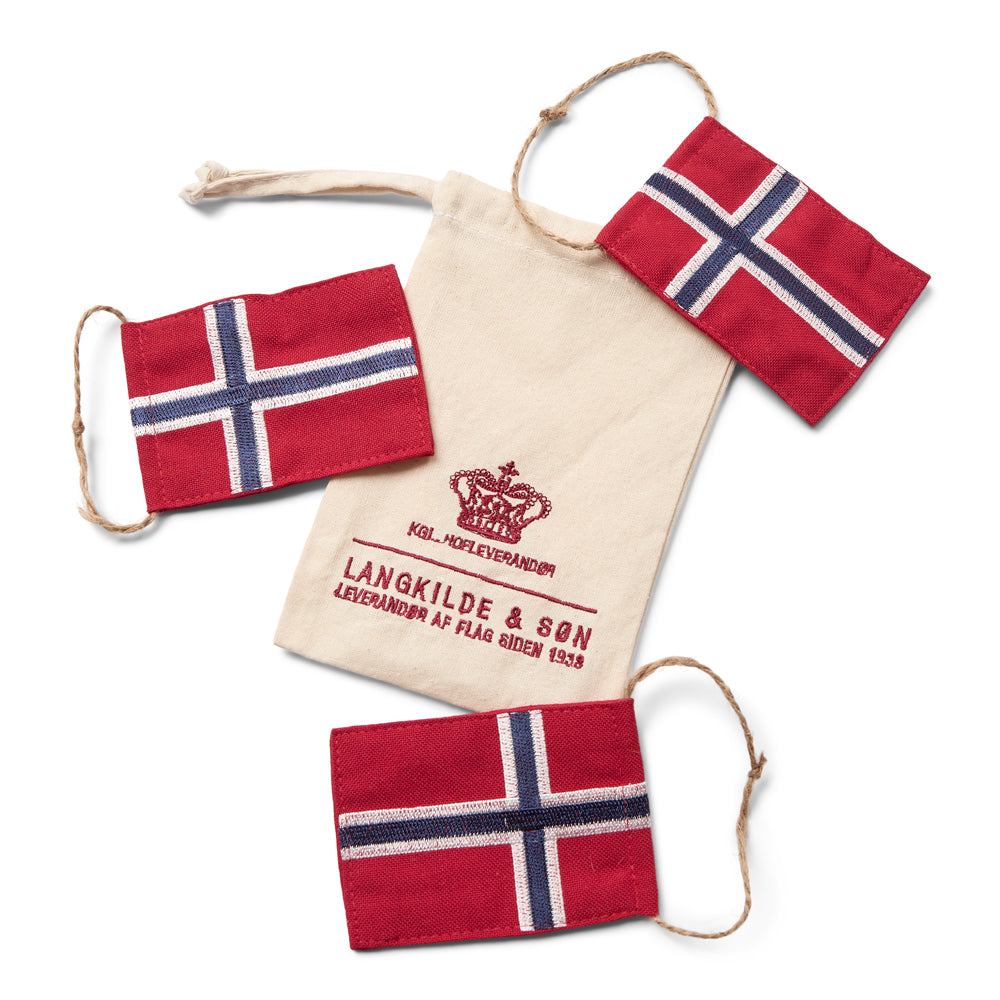 Norska dekorationsflaggor