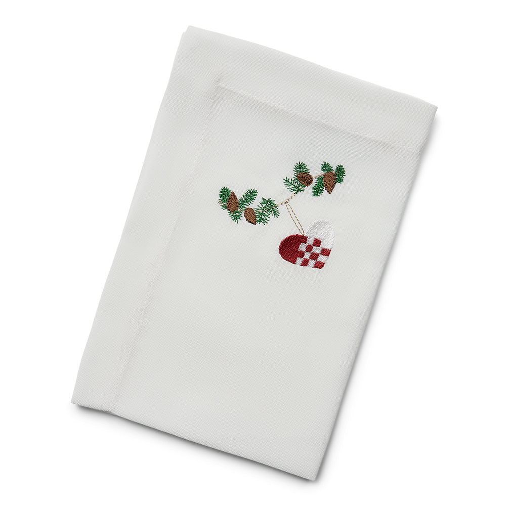 Julservett med julhjärta