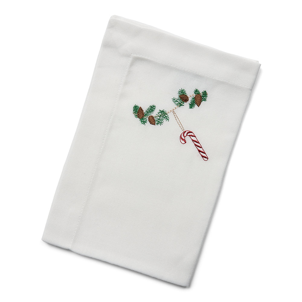 Juleserviet med sukkerstok