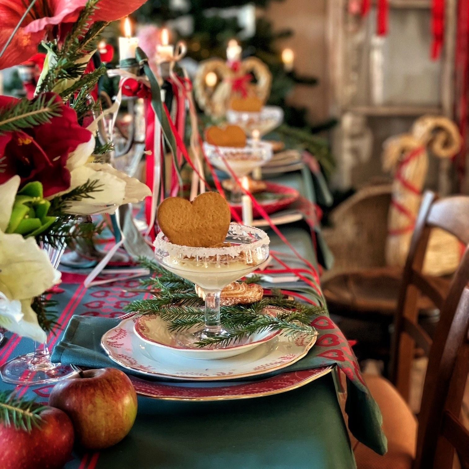 2 st. Hjärtservetter