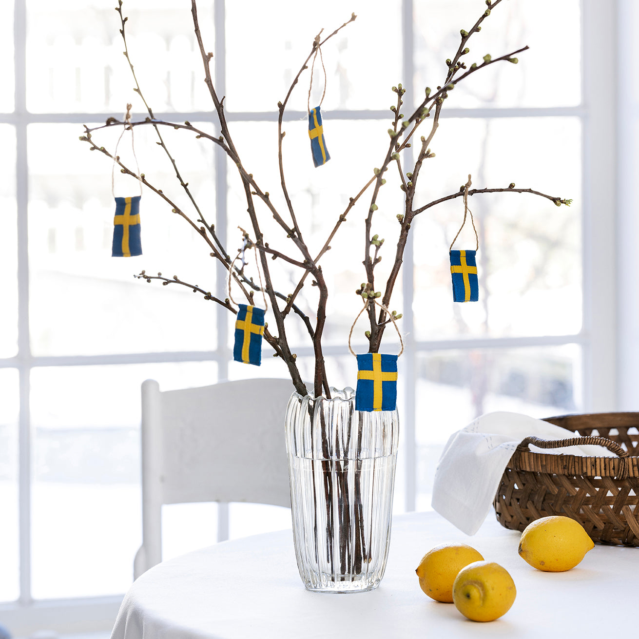 Dekorationsflaggor 5 st.