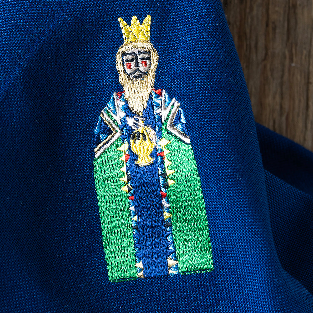 Midnattsblå servett med Balthasar - Stardust