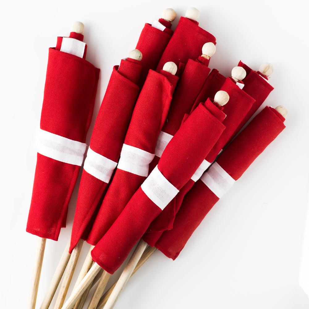 Heja flaggor i äkta flaggduk - styckvis eller 3-pack
