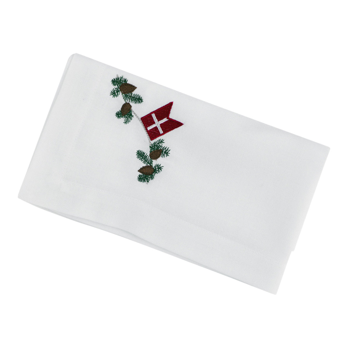 Julservett med Dannebrogen