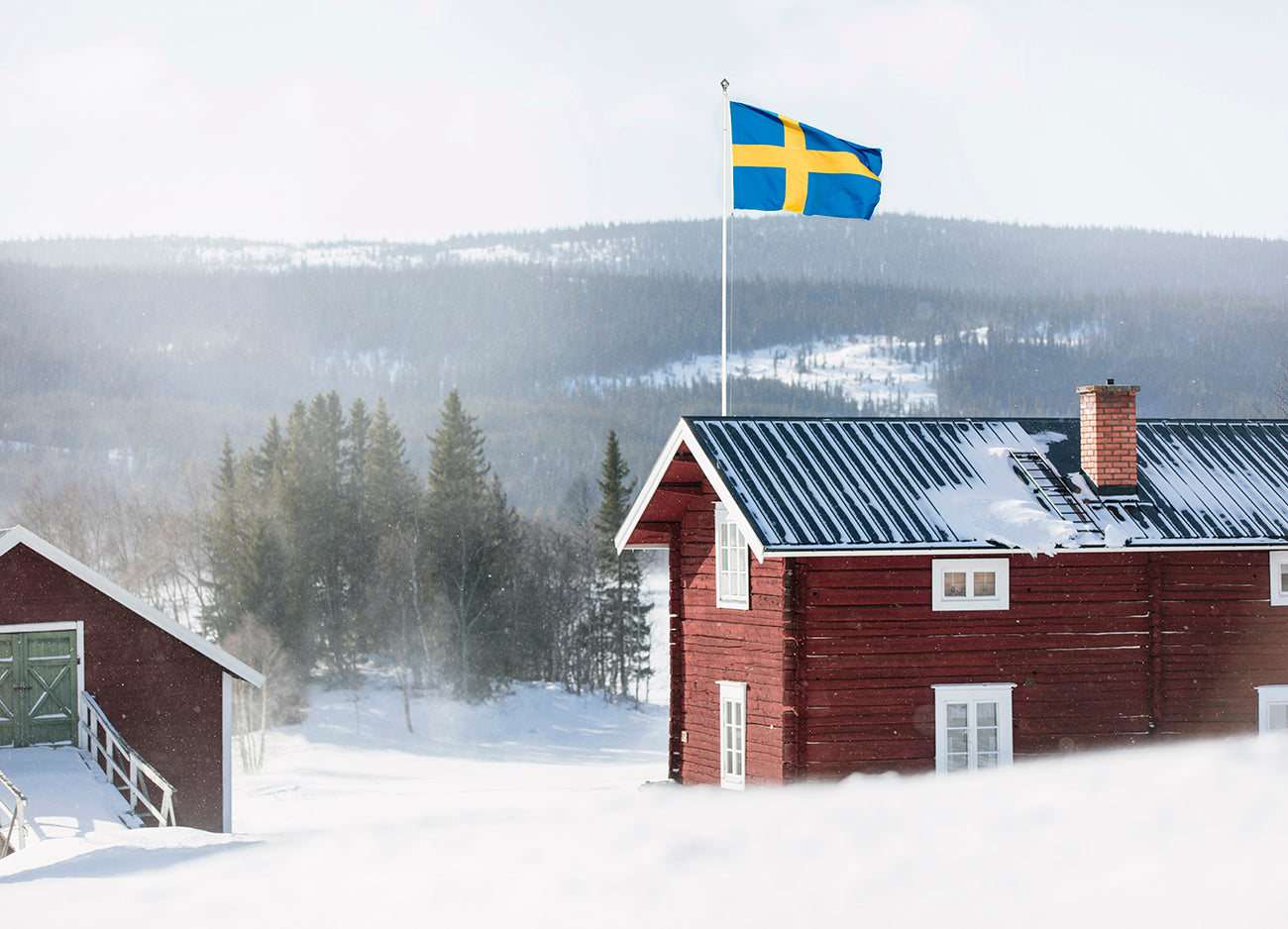 Svensk flagga - original