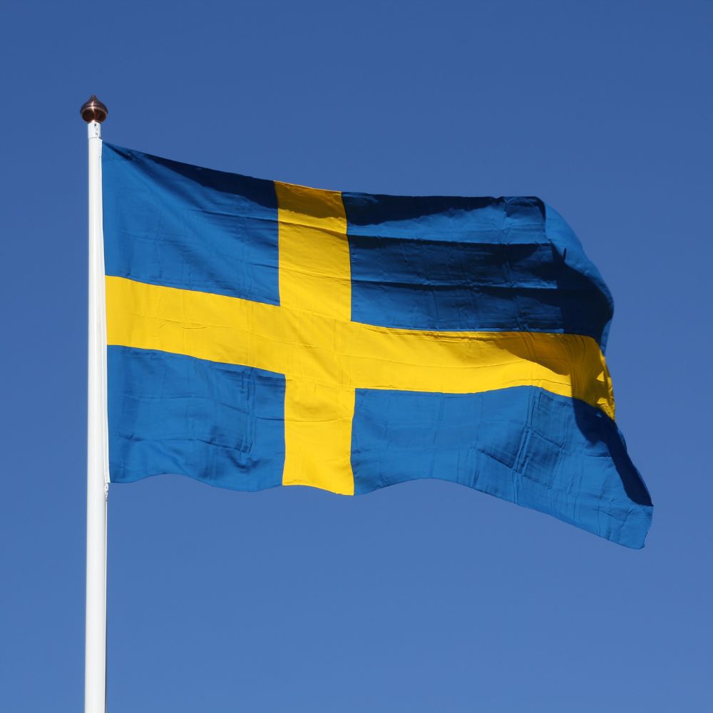 Svensk flagga - original