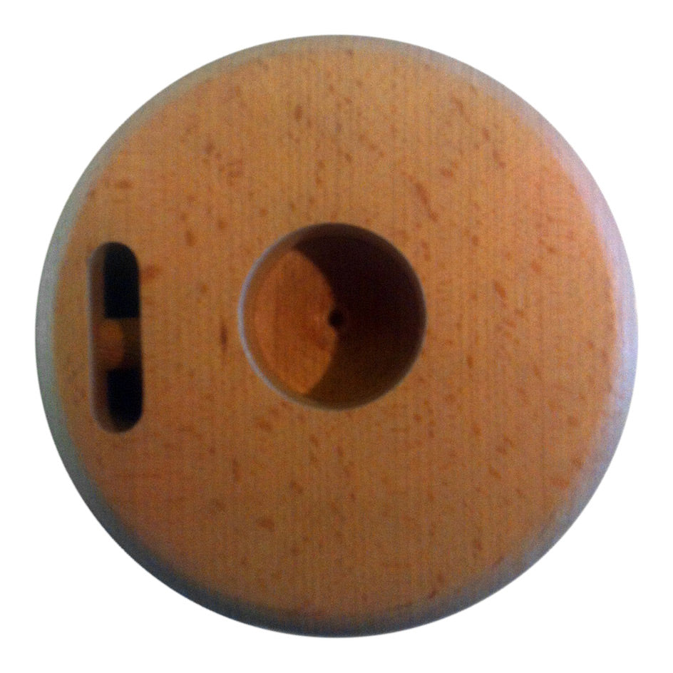 Flaggstångsknopp i trä