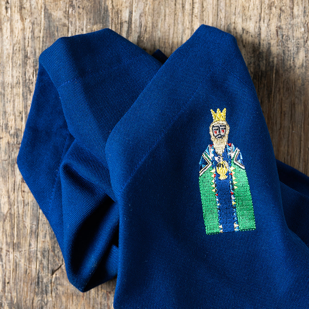 Midnattsblå servett med Balthasar - Stardust