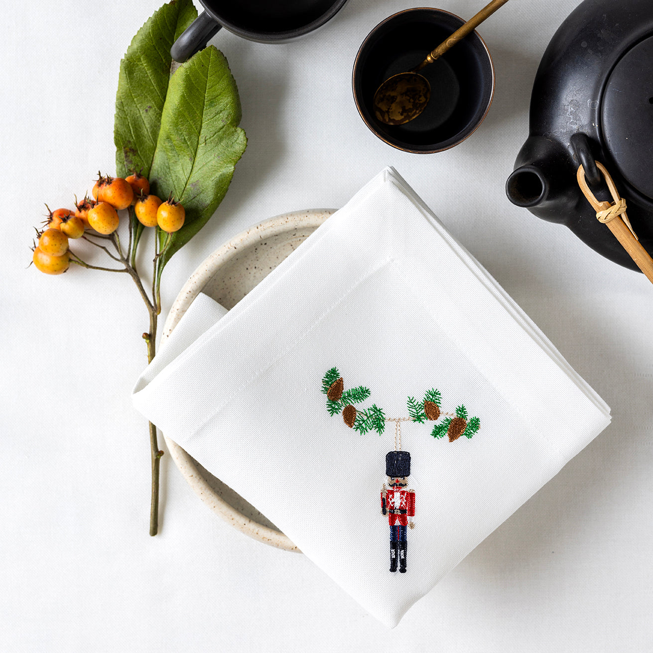 Julservett med Nötknäppare