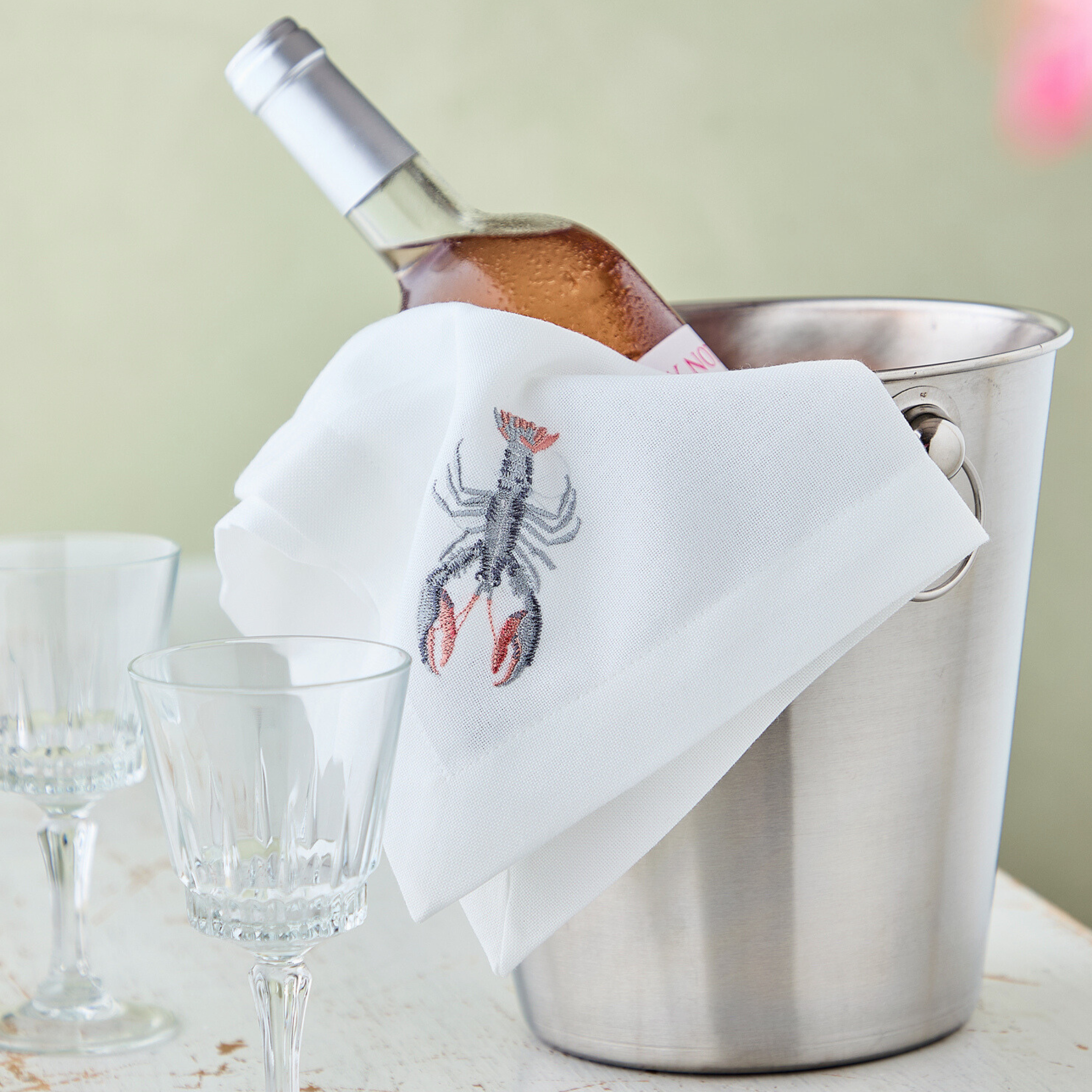 Servett med kräftor - 2 pack